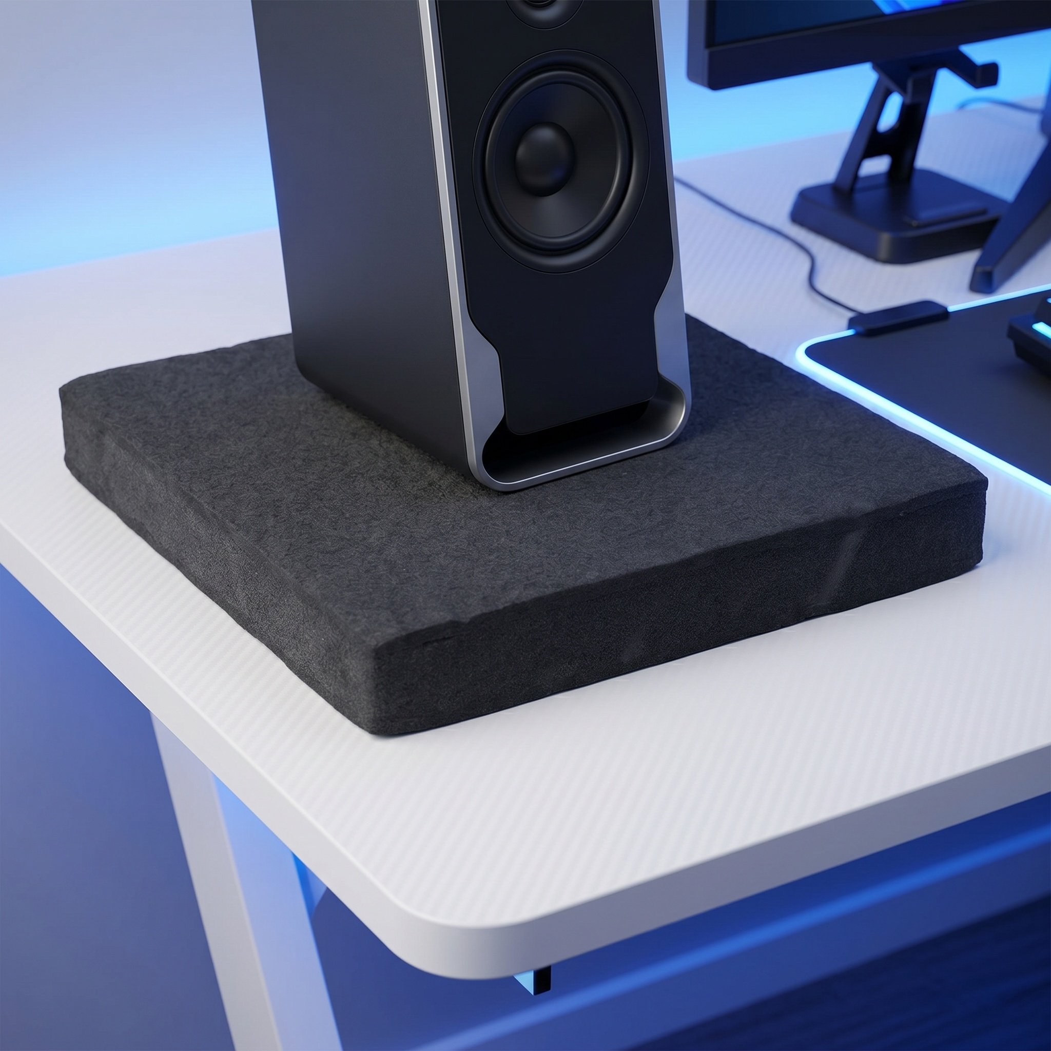 Subwoofer - وسادة عزل مضخم الصوت، حصيرة عازلة