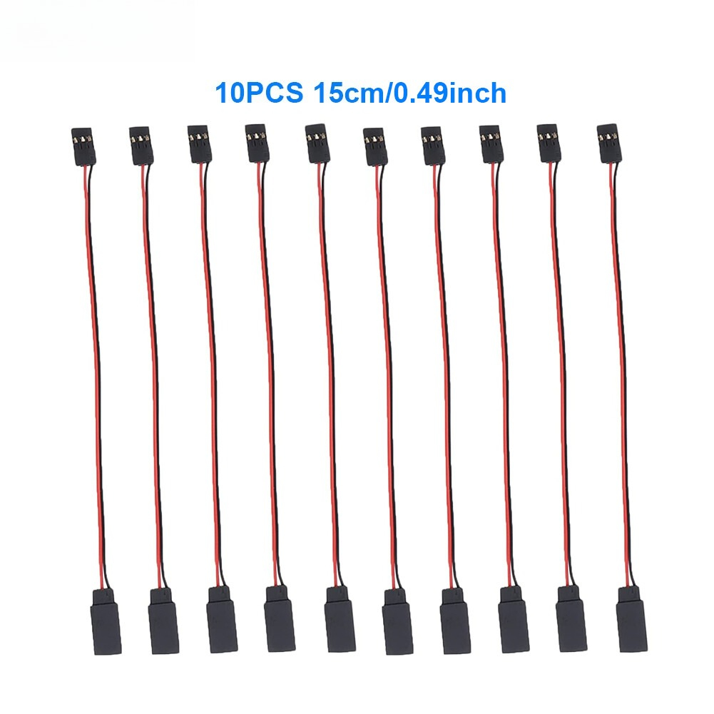 Rca Cable - 10 قطع، كابل تمديد سيرفو بثلاثة