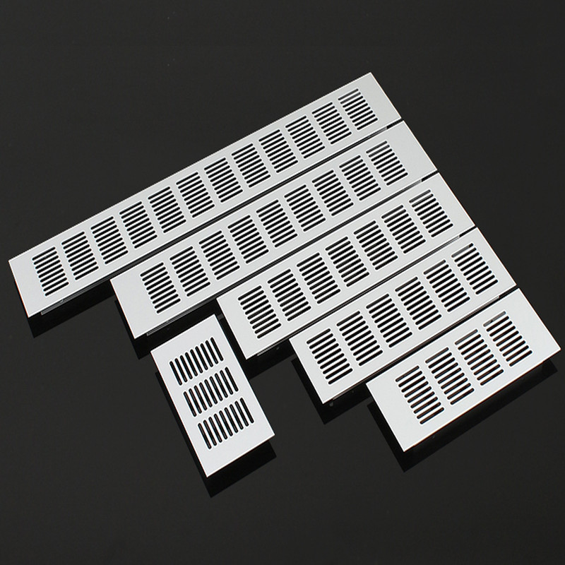 Ventilation Grille Aluminum - 60/100/150 مللي متر فتحات ورق مثقب
