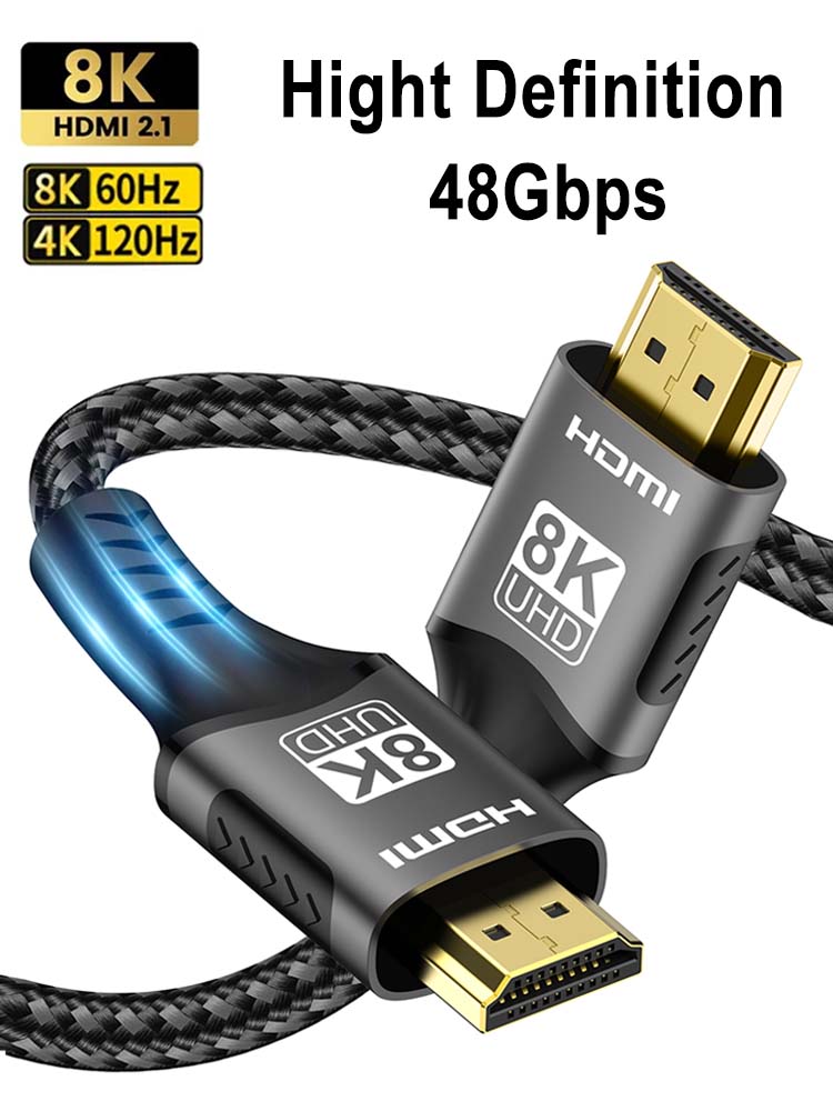 Mdi Cable - FDBOY HDMI Cable 8K HDMI 2.1Cord