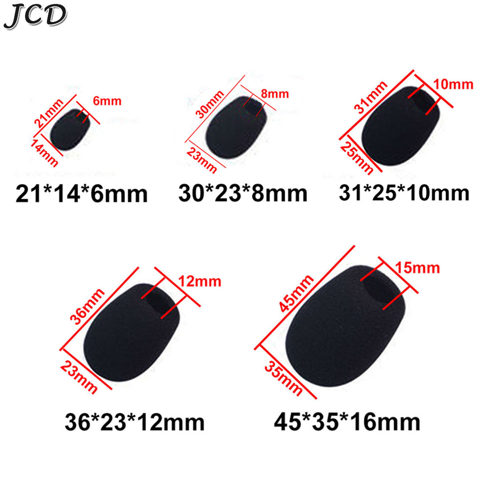 Microphone Capsule - JCD رغوة ميكروفون صغير يغطي Mic