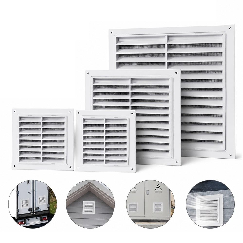غطاء شبكة تهوية متين مقاس 4/5/ - مراجعة Ventilation Grille Aluminum وسعره