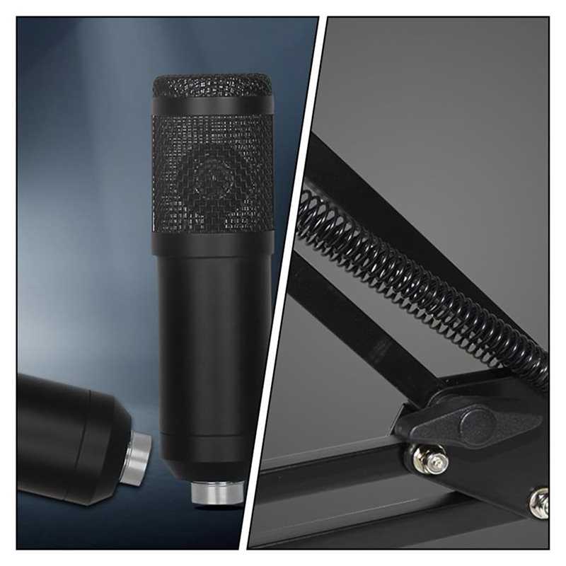 مجموعة ميكروفونات الاستوديو AE - مراجعة Condenser Microphone Kit وسعره