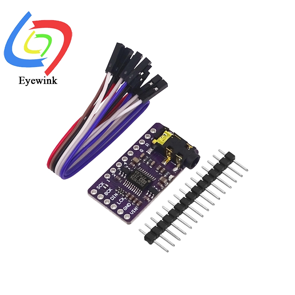 واجهة I2S PCM5102A وحدة الصوت  - مراجعة Pcm5102 وسعره