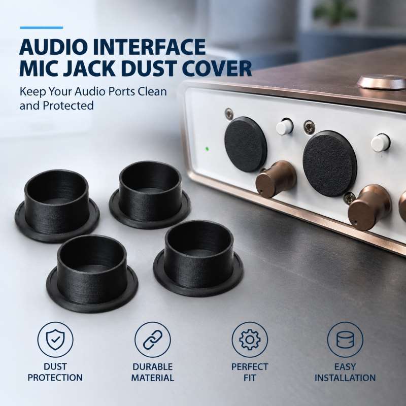 غطاء واقي من الغبار لمنفذ المي - مراجعة Audio Interface وسعره