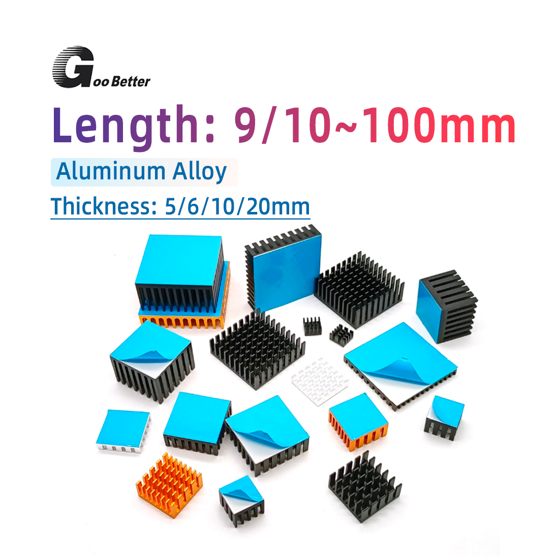 مشتت حراري من الألومنيوم لتبري - مراجعة Heatsink Aluminum وسعره