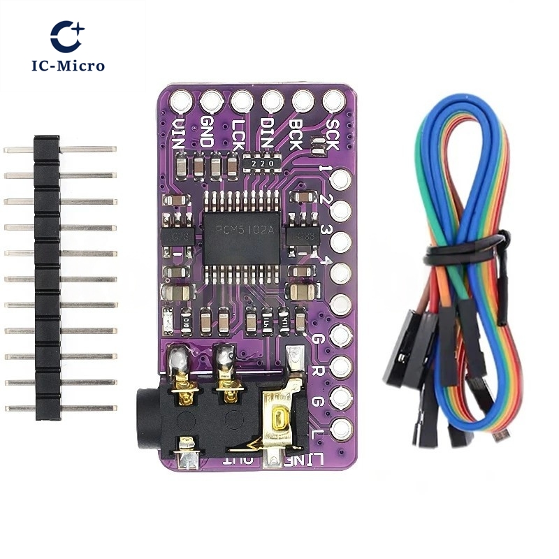 وحدة فك تشفير DAC طراز PCM5102 - مراجعة Pcm5102 وسعره