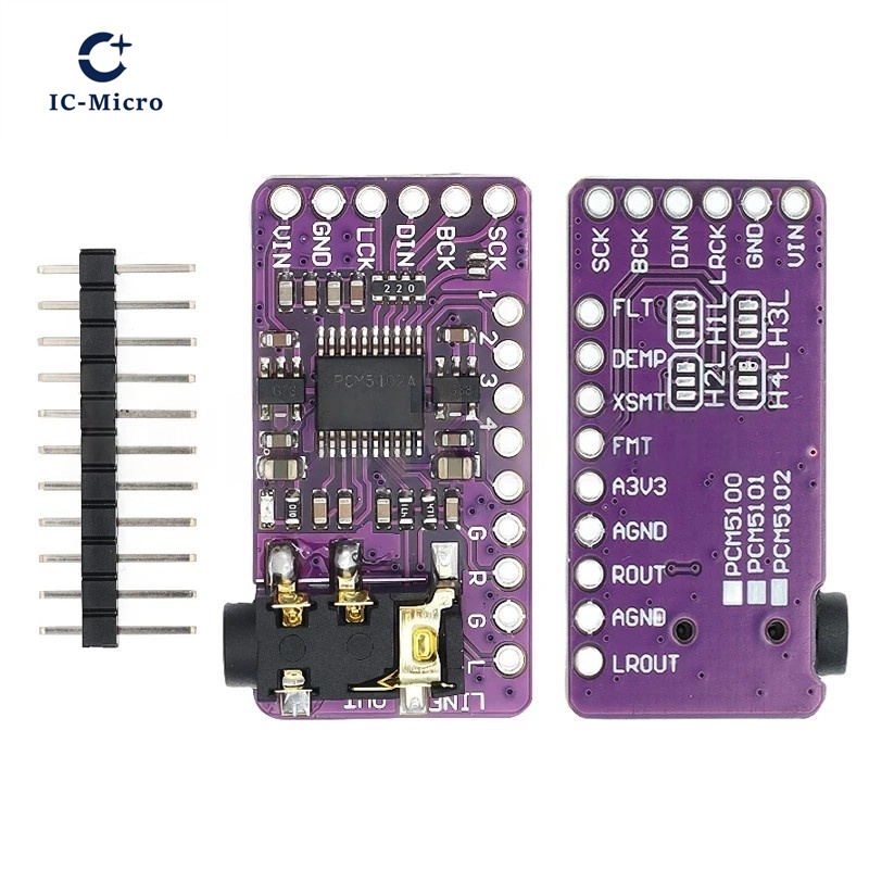 وحدة فك تشفير DAC طراز PCM5102 - مراجعة Pcm5102 وسعره