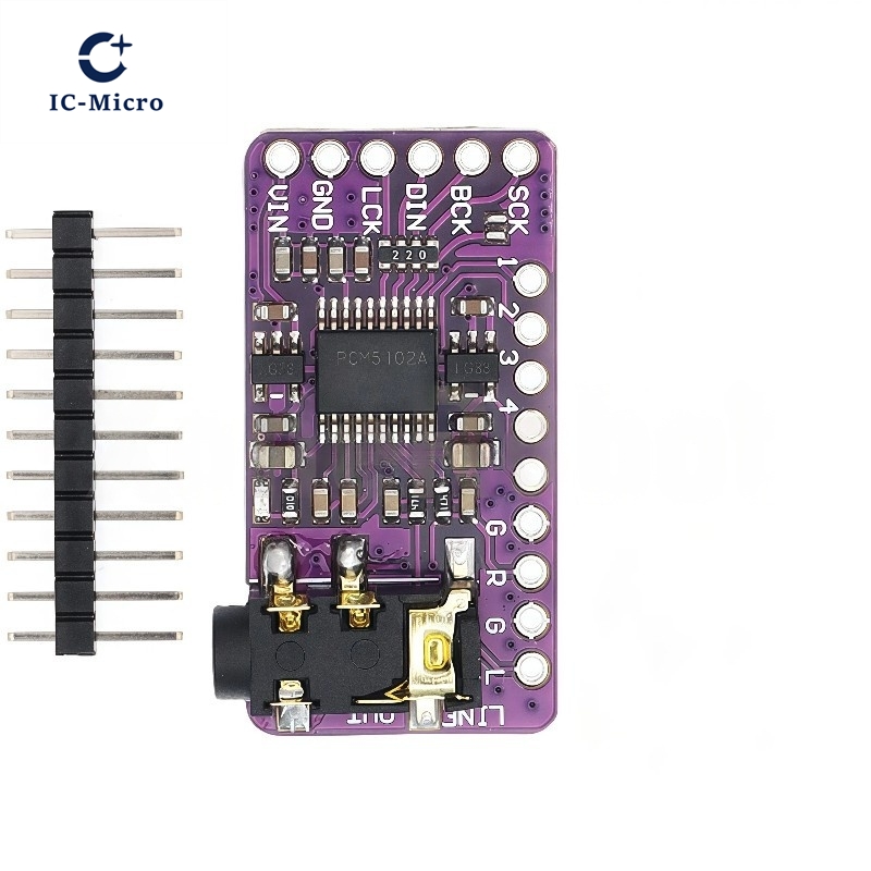 وحدة فك تشفير DAC طراز PCM5102 - مراجعة Pcm5102 وسعره