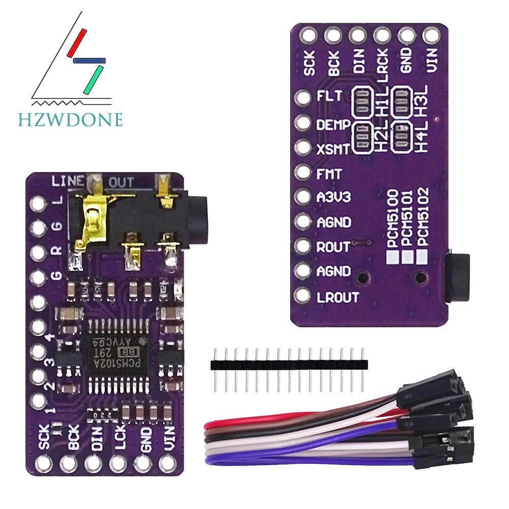 لوحة فك ترميز DAC I2S PCM5102A - مراجعة Pcm5102 وسعره