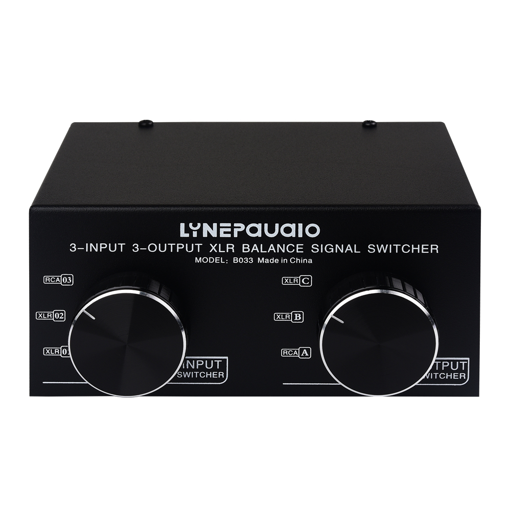 3 في 3 خارج متوازن تماما XLR إ - مراجعة Passive Preamp وسعره
