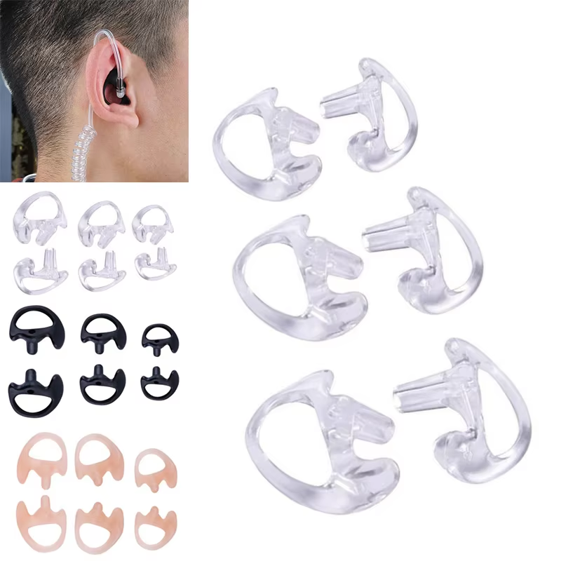 2 قطعة قوالب الأذن لينة 2-Way  - مراجعة Diy Headphone وسعره
