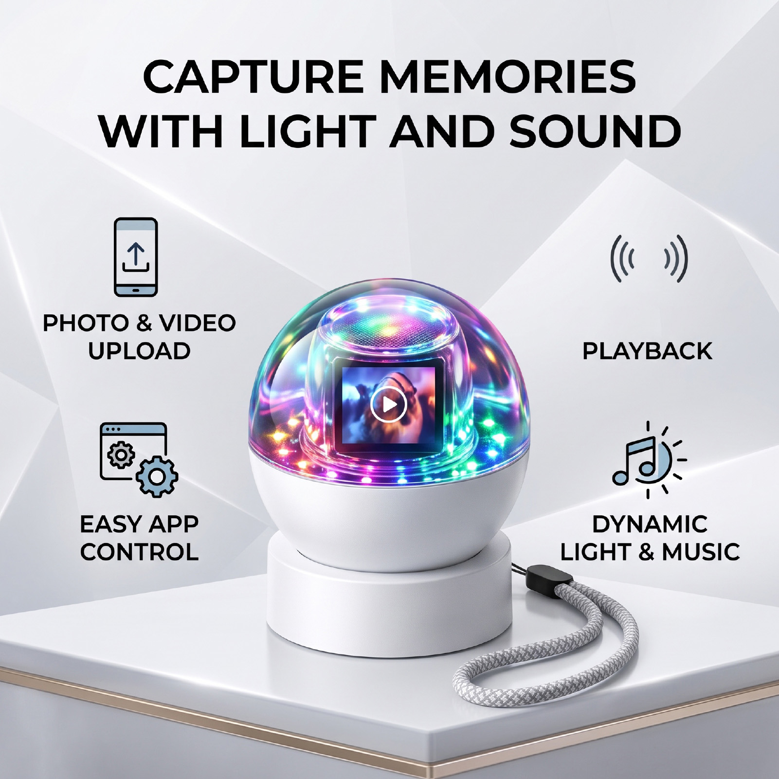 كرة ذاكرة كروية 5.4 بوصة، مشغل - مراجعة Full Range Speaker وسعره