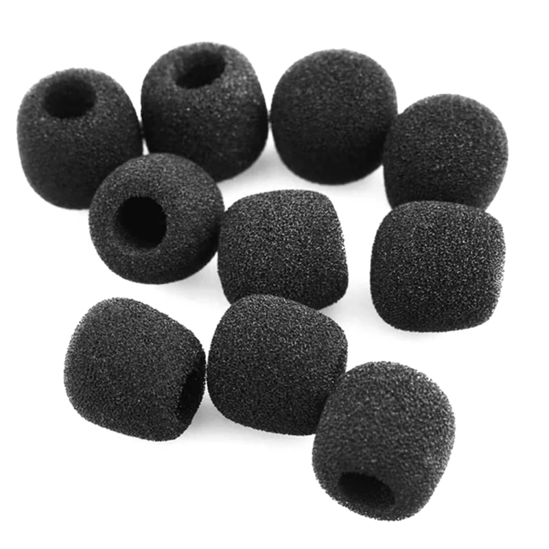 10 قطعة غطاء بديل لسماعات الرأ - مراجعة Microphone Capsule وسعره