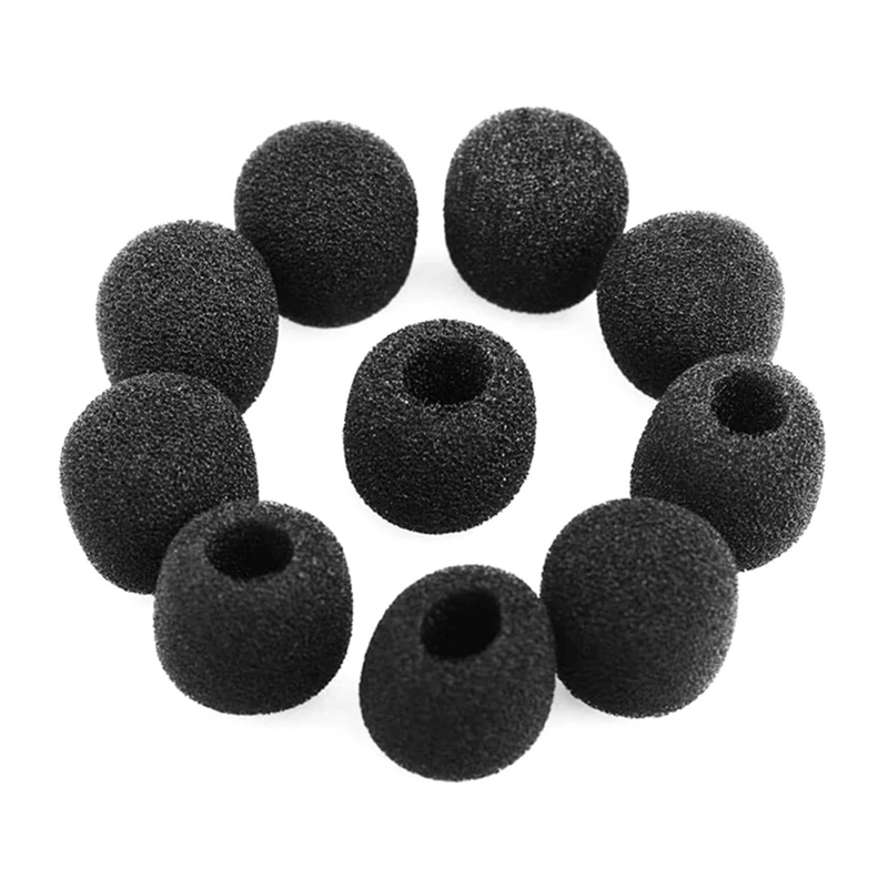 10 قطعة غطاء بديل لسماعات الرأ - مراجعة Microphone Capsule وسعره