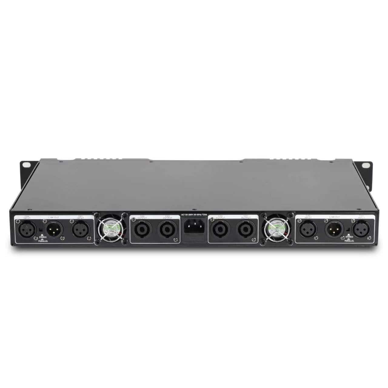 مضخم صوت رقمي 4*2000 واط 1U، م - مراجعة Speaker Driver وسعره
