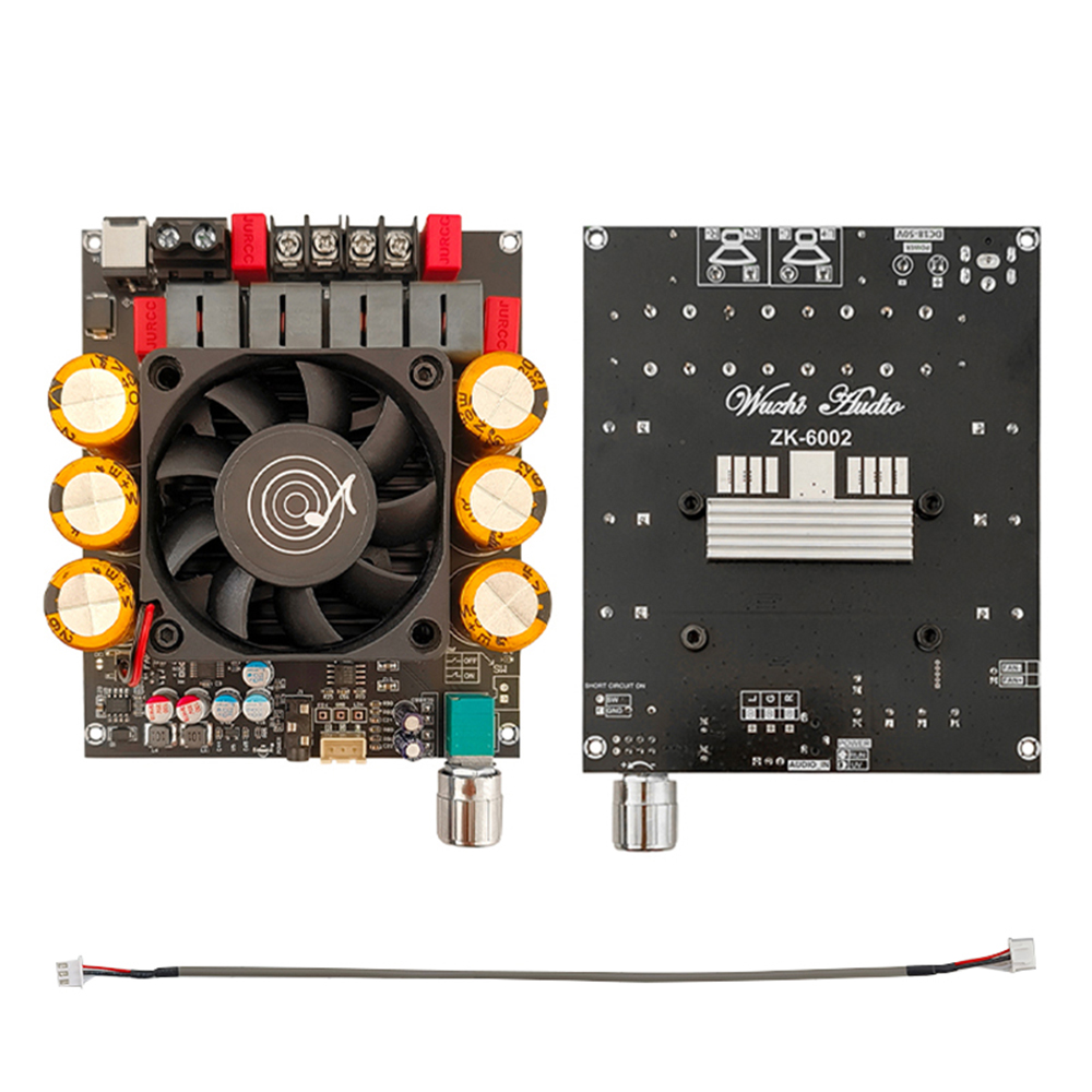 ZK-6002 DC18-50V مكبر كهربائي  - مراجعة Es9018 Dac وسعره