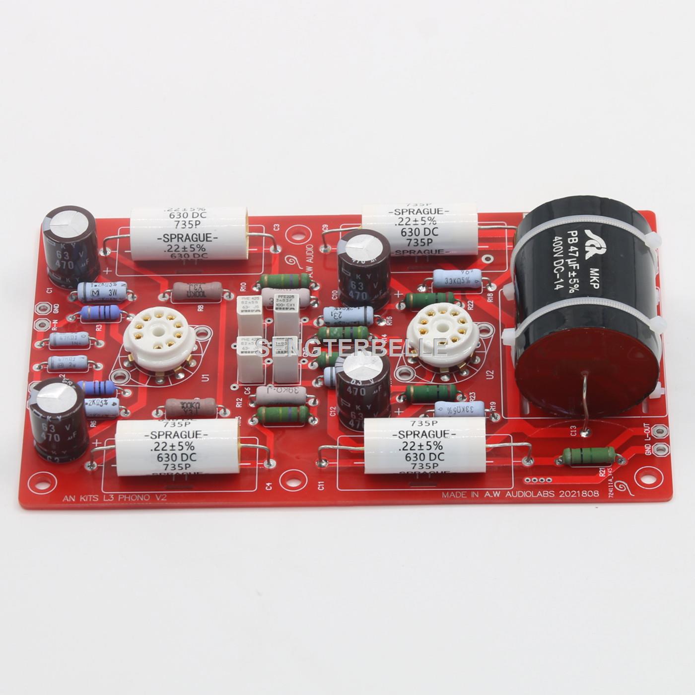 HiFi Tube RIAA MM L3 فونو مكبر - مراجعة Hifi Amplifier Board وسعره