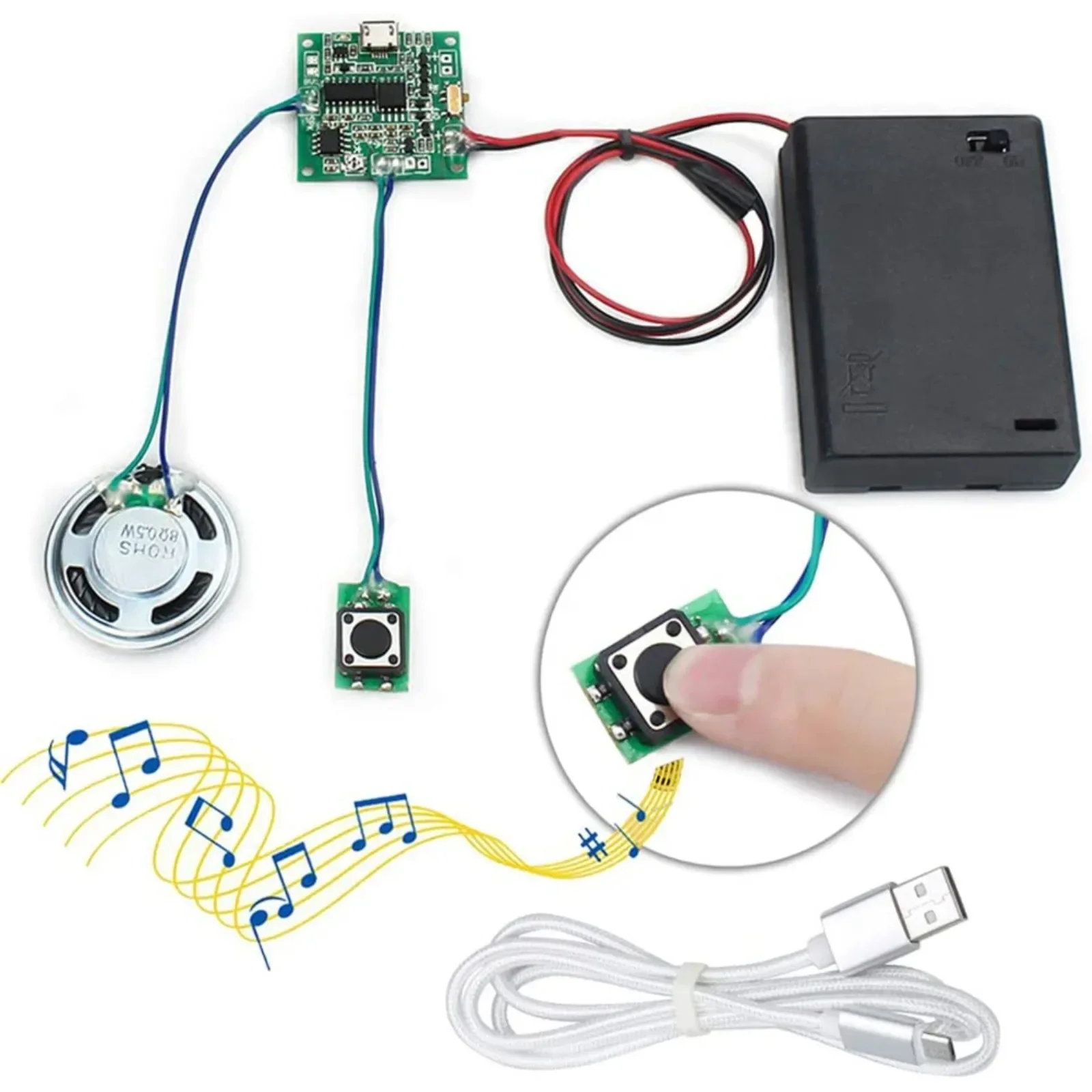 وحدة صوتية قابلة للتسجيل بسعة  - مراجعة Diy Speaker وسعره
