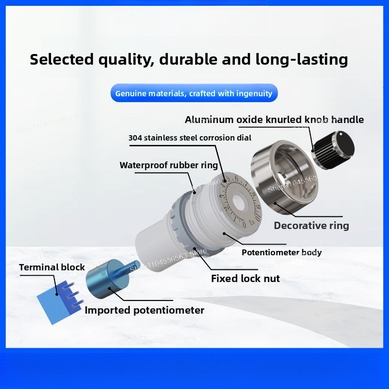 8055S: مقاوم للانفجار والغبار، - مراجعة Potentiometer 10K وسعره