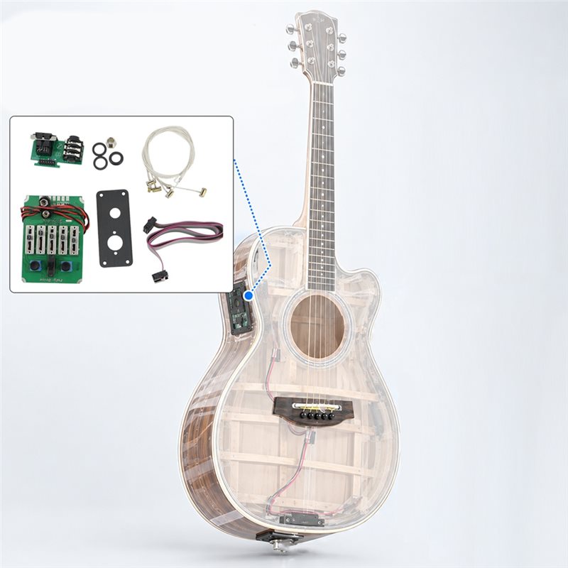 CGDS-Piezo 5-Band EQ ميكروفون  - مراجعة Passive Preamp وسعره