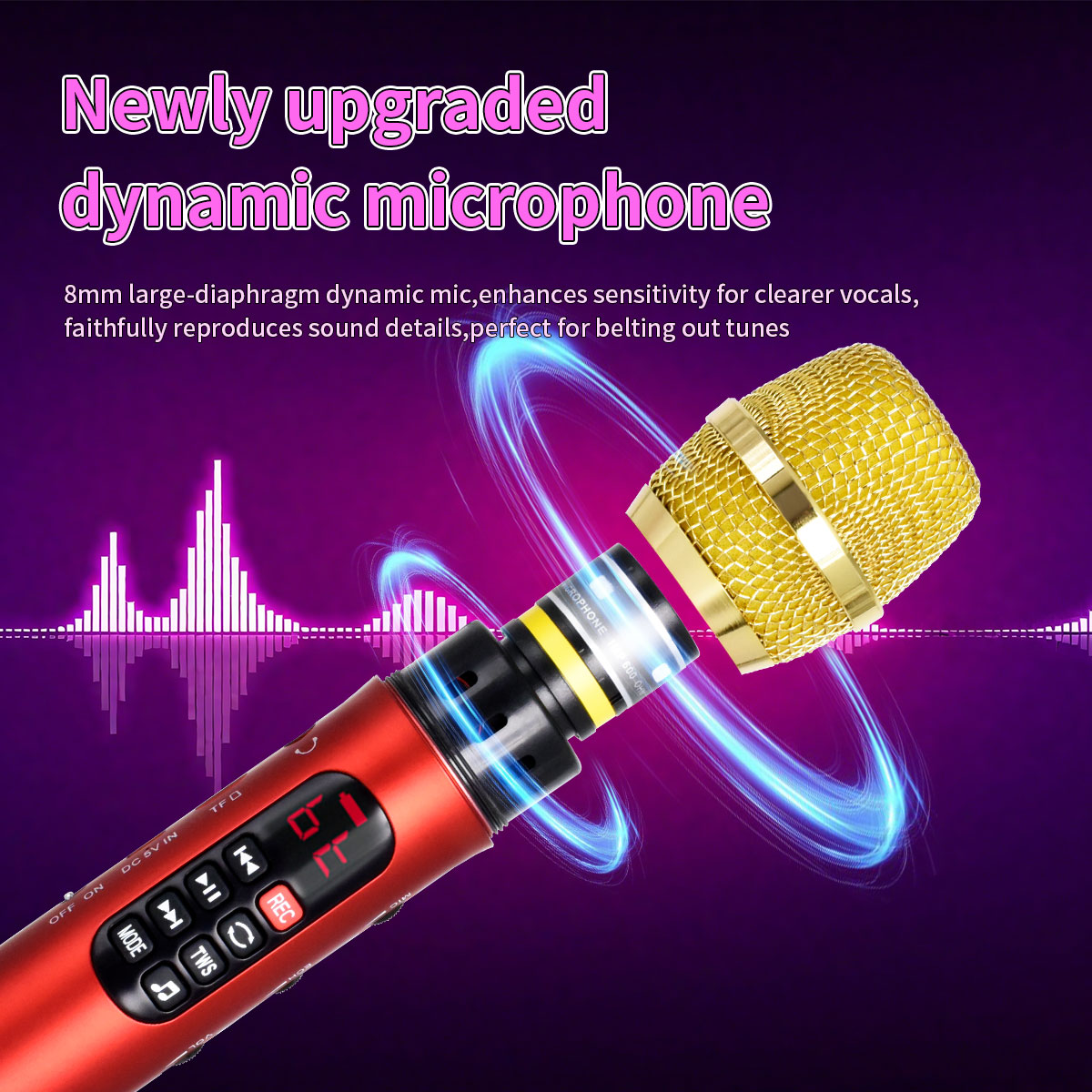 1 قطعة من 28 سنتيمتر 25 واط/قط - مراجعة Condenser Microphone Kit وسعره