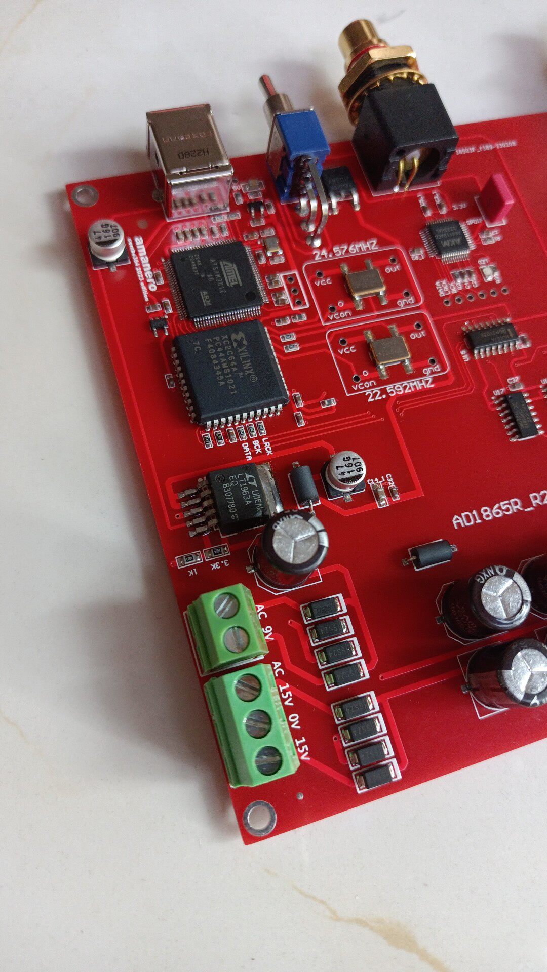 لوحة AD1865R NOS R2R DAC، إصدا - مراجعة Dac Board وسعره