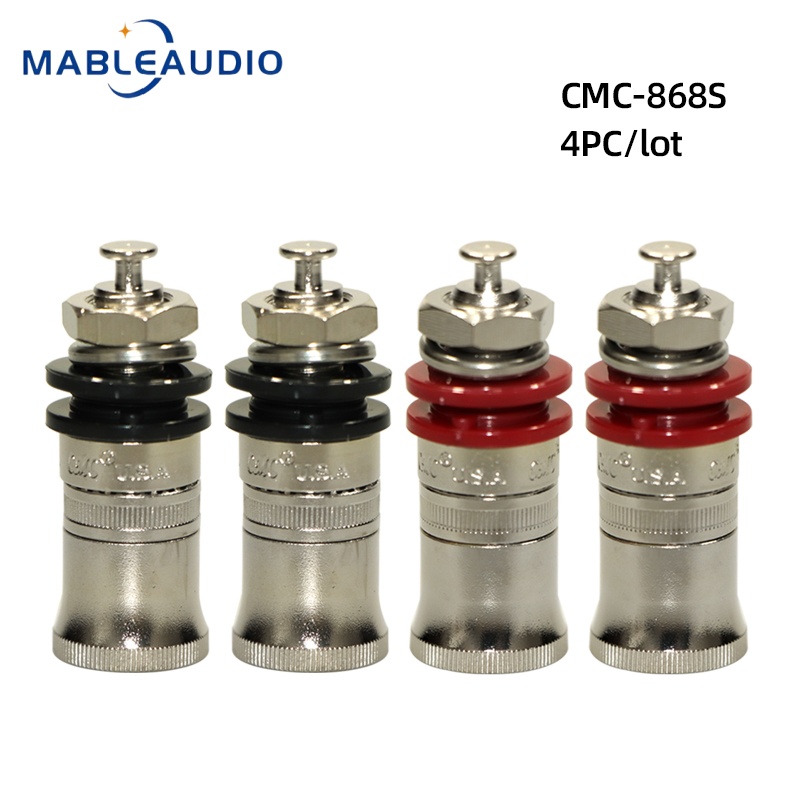 CMC 868S HiFi، مقبس بانانا من  - مراجعة Speaker Terminal وسعره