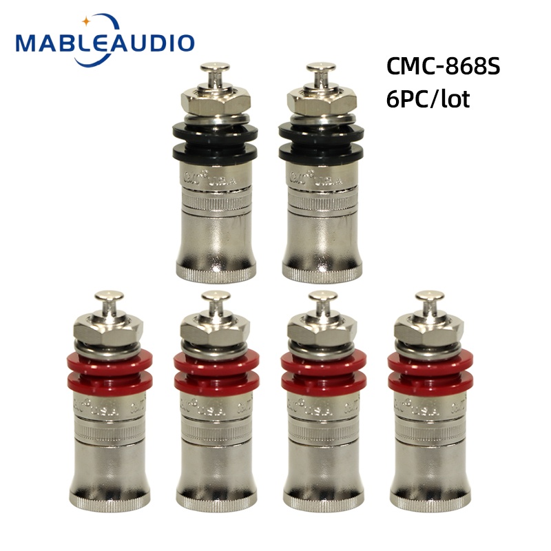 CMC 868S HiFi، مقبس بانانا من  - مراجعة Speaker Terminal وسعره