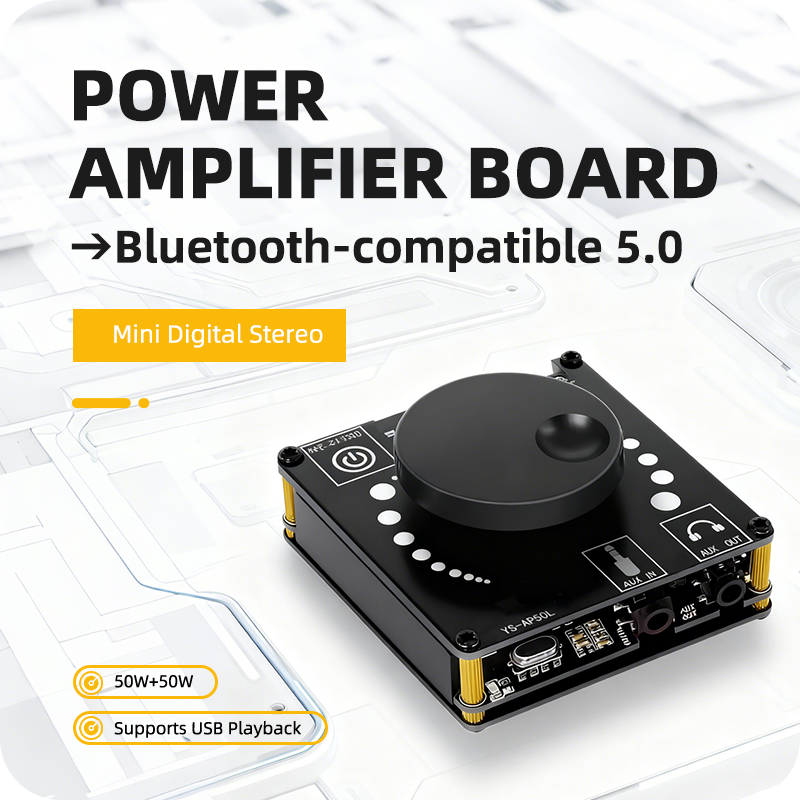 لوحة مكبر صوت رقمي ستيريو 50WX - مراجعة Hifi Amplifier Board وسعره